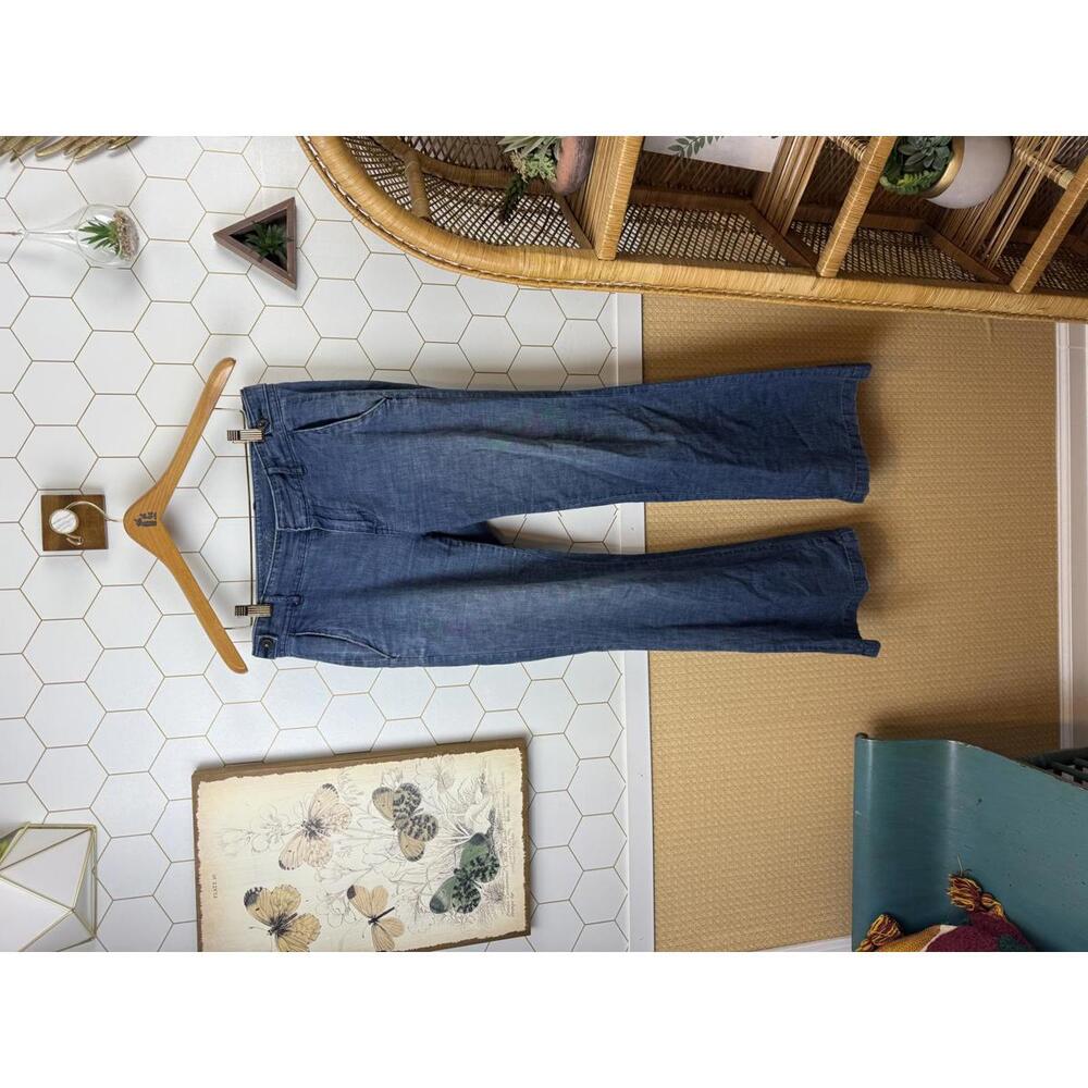 Madewell "Wide Legger" Flare Lightweight Jeans in Linnean Wash - Size - 27